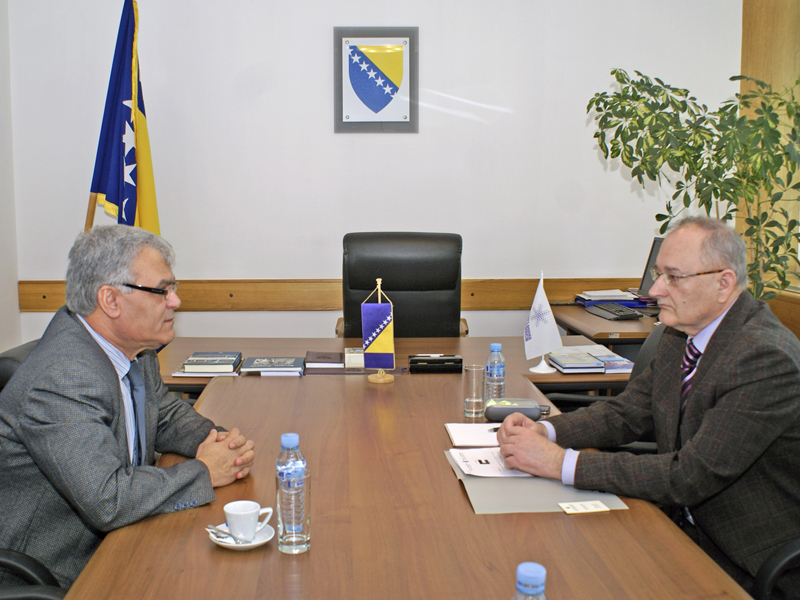 Predsjedatelj Zastupničkog doma dr. Božo Ljubić susreo se sa veleposlanikom Palestine u BiH 